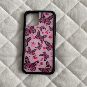 Wildflower case iPhone 11 Pro. Never used and brand new. Pink butterflies